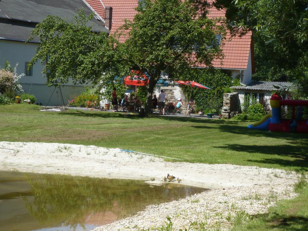 Pension Zum Hirsch Göda Eksteriør bilde