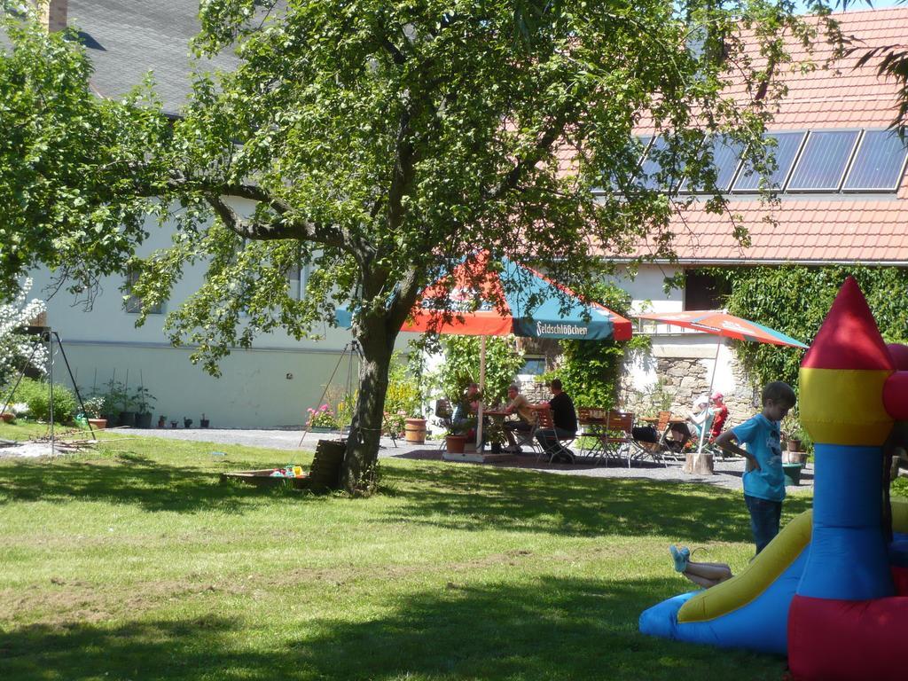 Pension Zum Hirsch Göda Eksteriør bilde